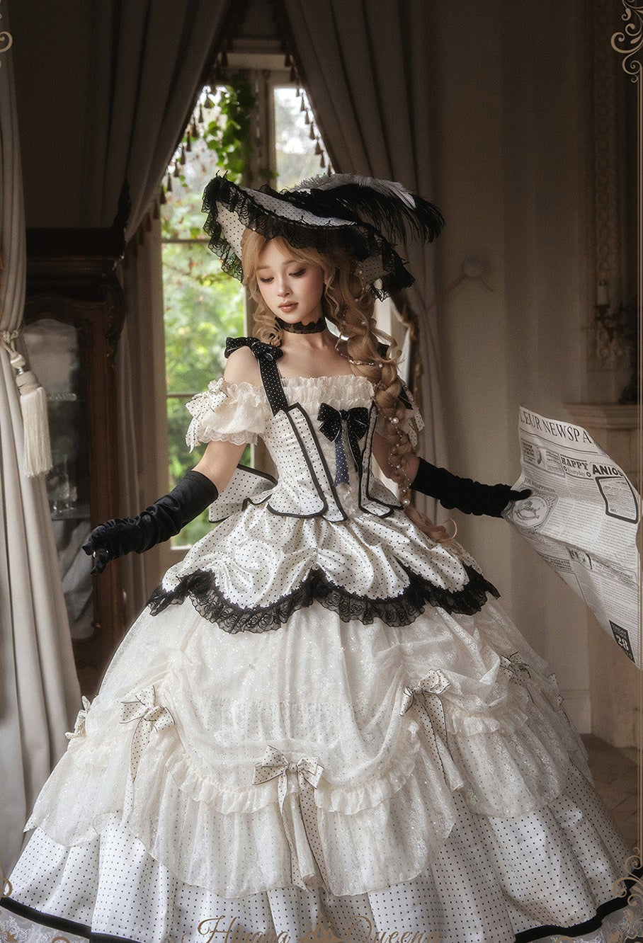 【受注予約11/23まで】The Nightingale of Paris モノトーンドレス・エレガントタイプ