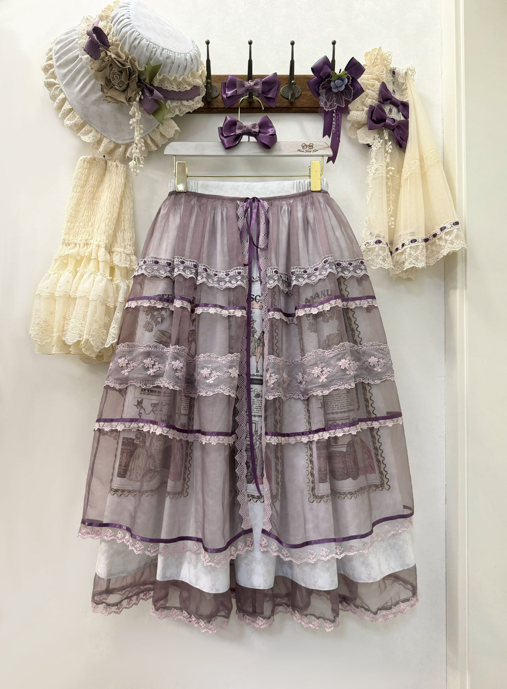 【受注予約6/29まで】Du'erfa Manor クラシカルスカート