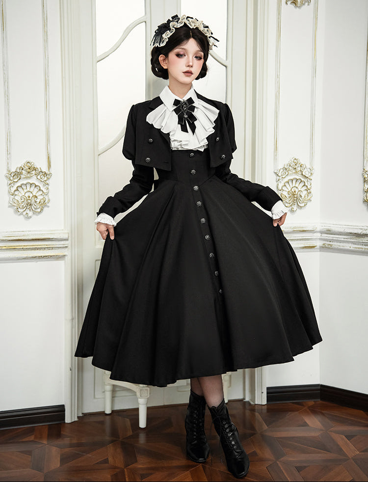 【受注予約11/26まで】Poem of the Dark Night クラシカルジャンパースカート・単品