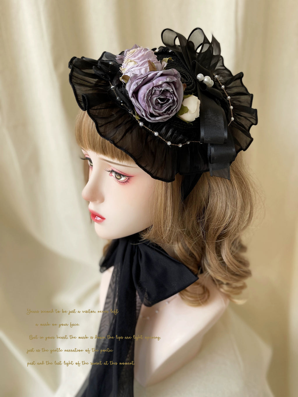 【同時購入のみ】Rose Fairy 帽子・コサージュ他アクセサリー