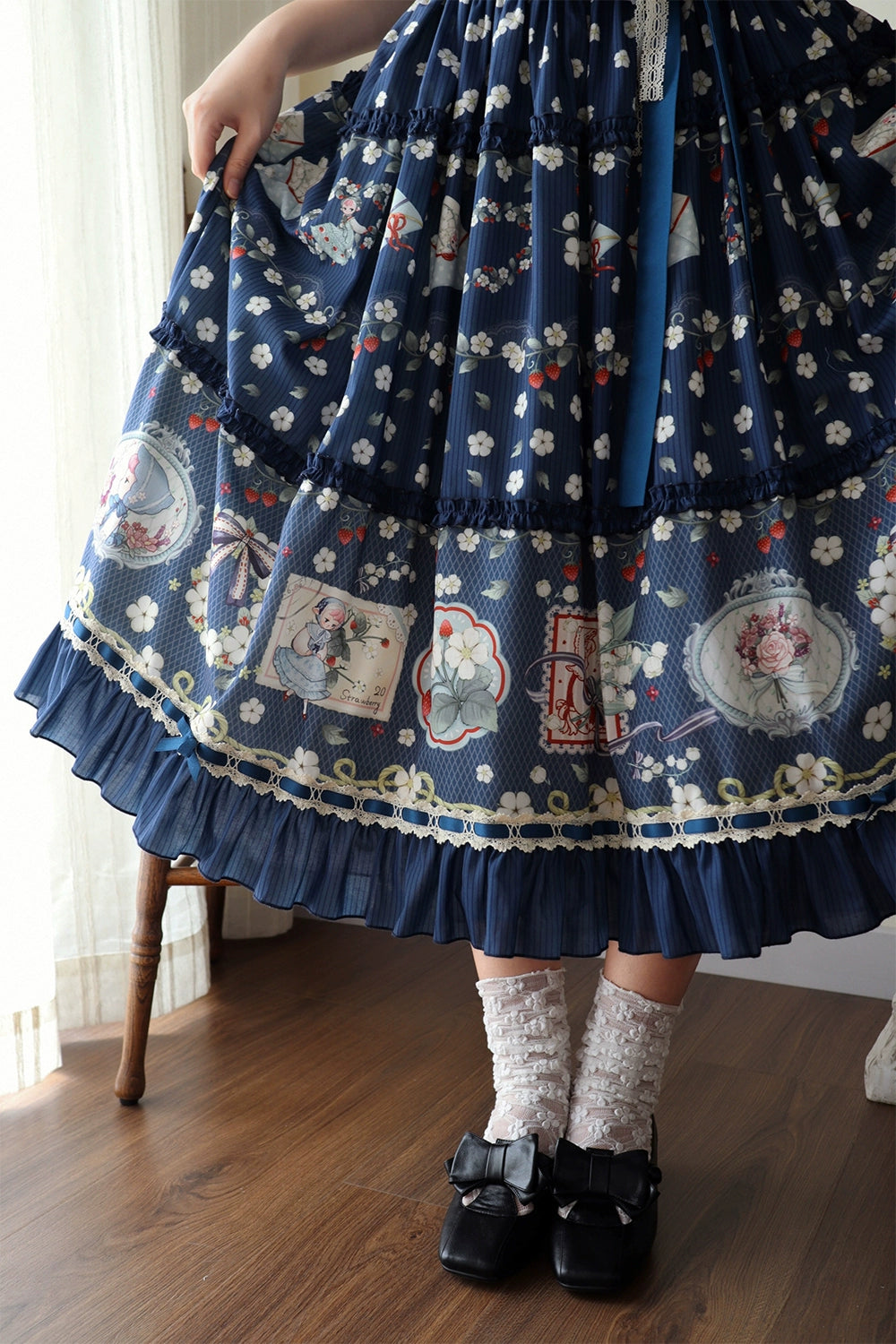 [Pre-orders available until 2/19] Sweetie Sheep Print Jumper Skirt