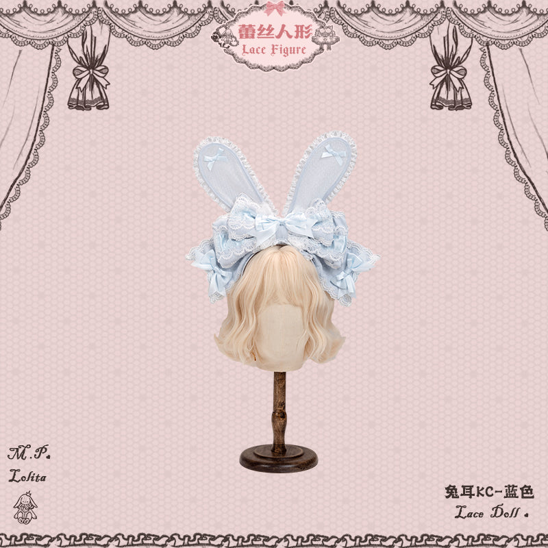 同時購入のみ【受注予約12/23まで】Lace Figure うさ耳カチューシャ他アクセサリー