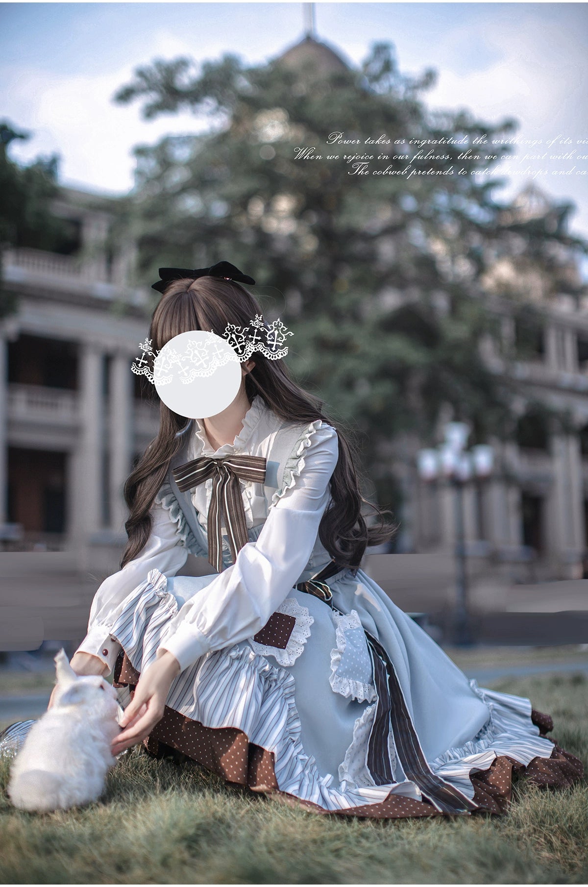 Magic Choirエプロンスカートとブラウスのセット – ロリータ Magic Choirエプロンスカートとブラウスのセット – ロリータ