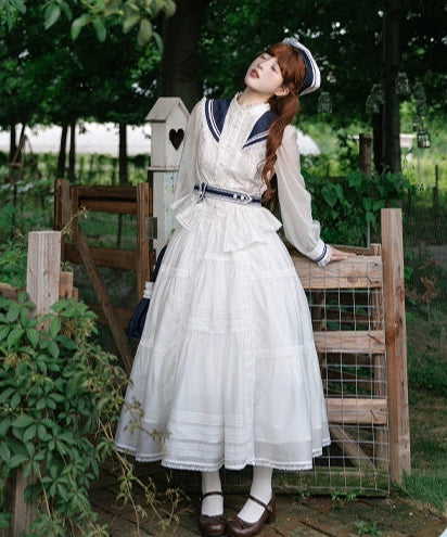 【受注予約8/31まで】Boundless Freedom マリンテイストトップス・長袖