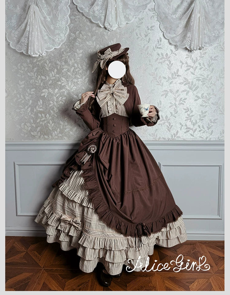【受注予約10/28まで】Victorian Duke ブラウス・ボレロ・スカートフルセット