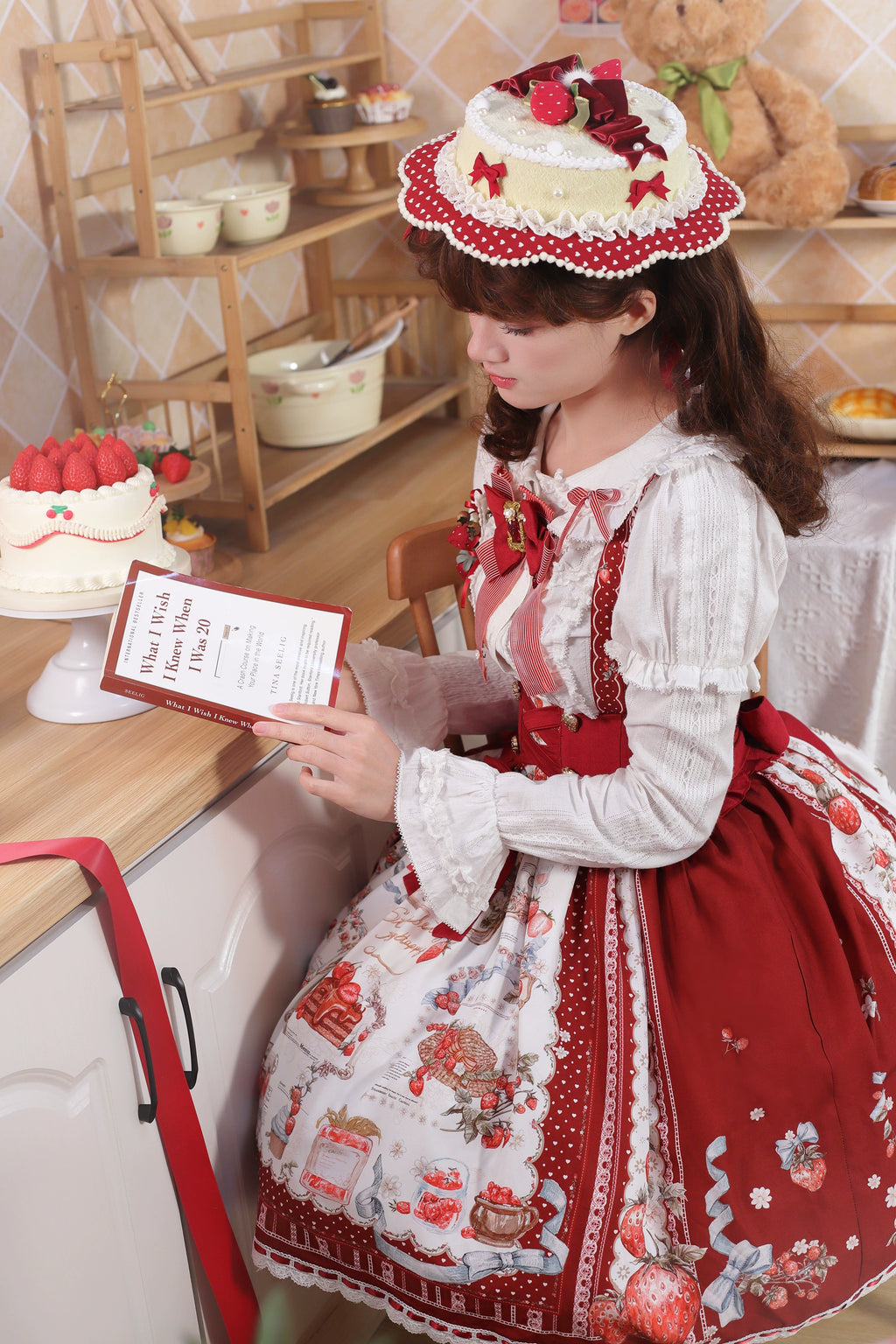 Strawberry Manor フリルブラウス