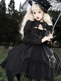 Black Rose Princess コウモリスカート長袖ワンピース