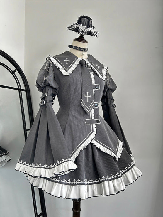 Cross Belt 制服風ゴシックセットアップ