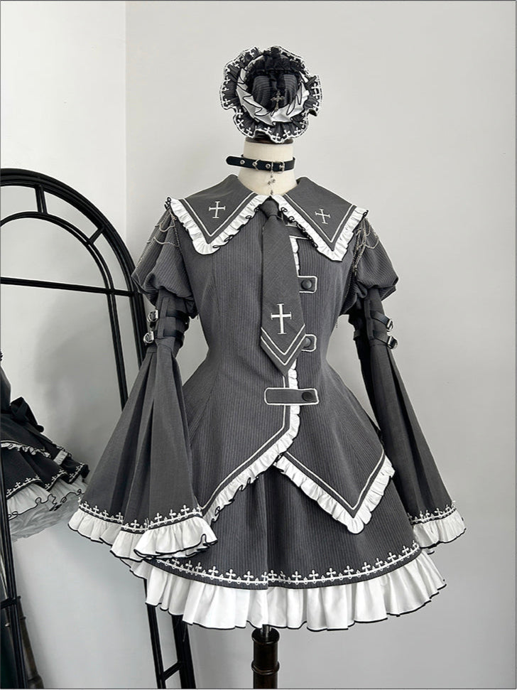 Cross Belt 制服風ゴシックセットアップ