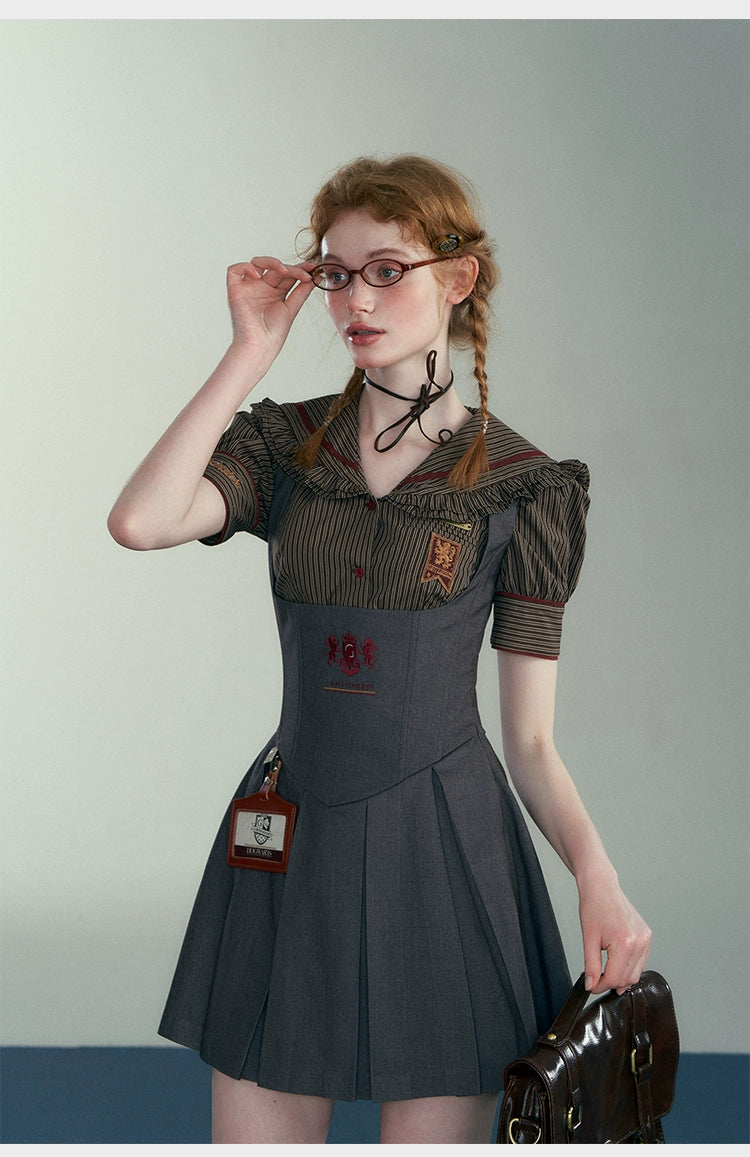 [Pre-order] Hogwarts School of Witchcraft and Wizardry Bone Waist Jumper Skirt