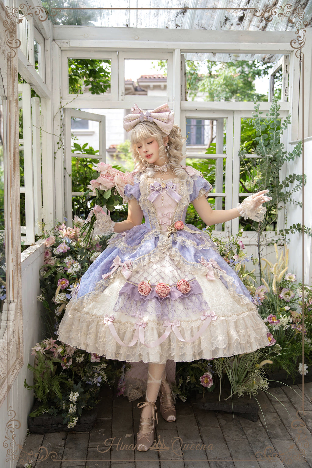 Mirror Snow White プリンセススイートドレス・パープル