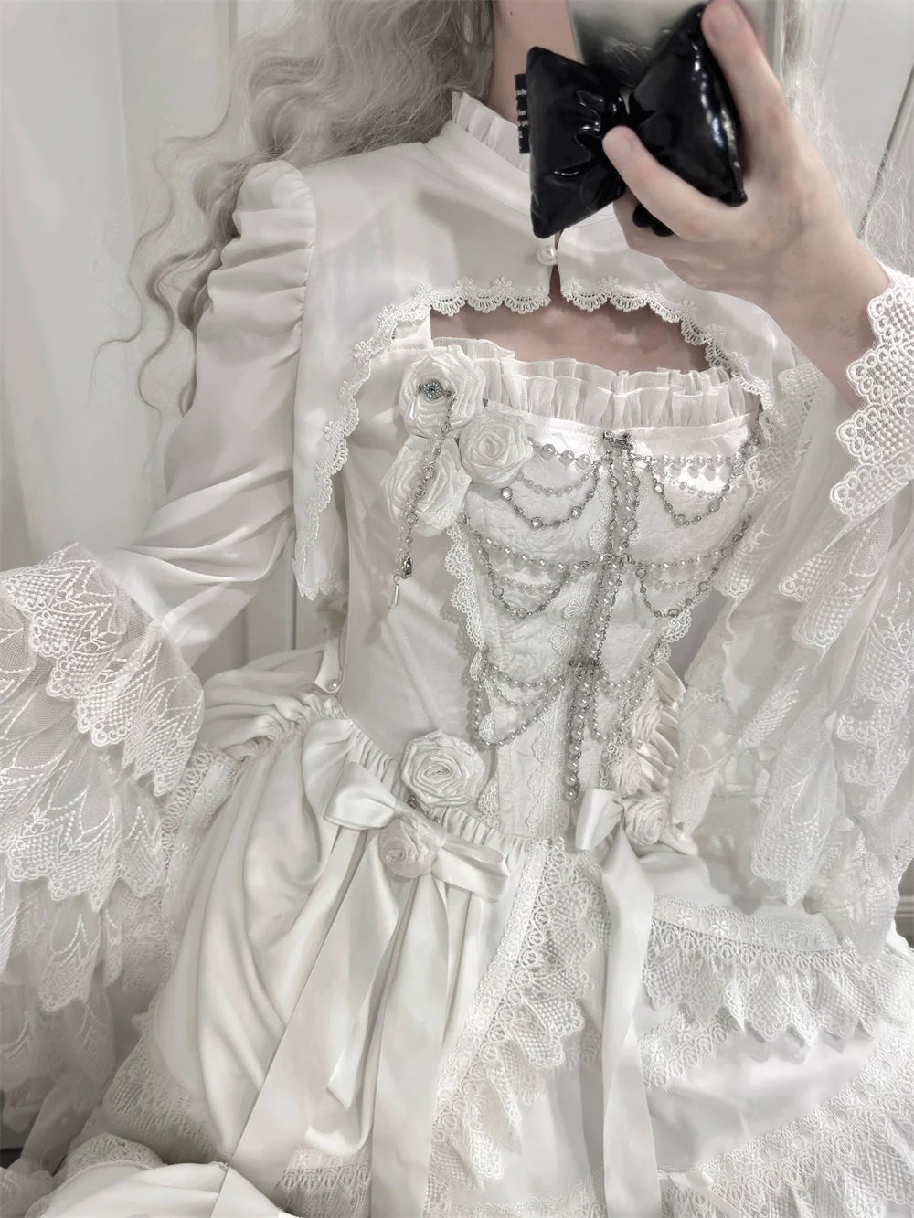 【販売期間終了】Sanctuary Rose 姫袖トップス