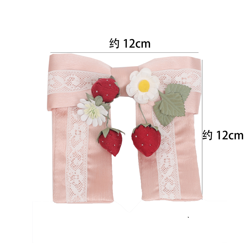 同時購入のみ【受注予約12/16まで】Strawberry Manor リボンタイ・ヘアアクセサリー他