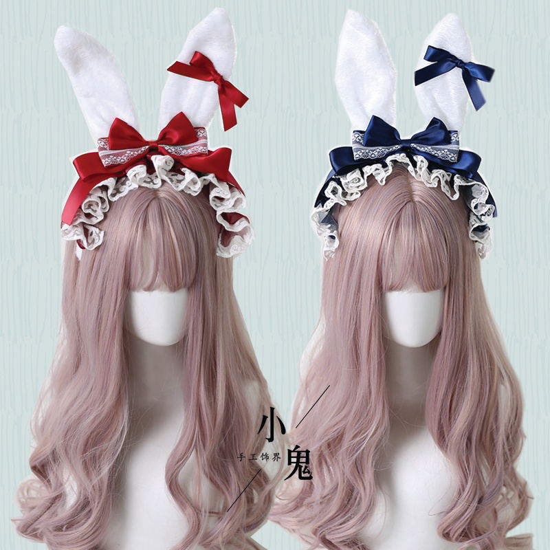 rabbit ear ribbon headband