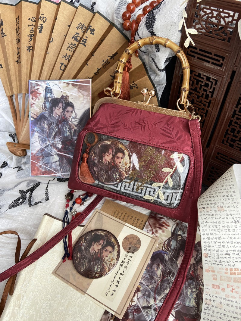 【予約販売】中華風ミニがま口痛バッグ 全9色
