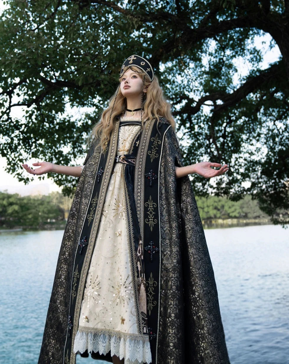 [Sale period ended] Sanctuary Gothic Lolita long cloak