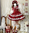 Caramel Doll レースのジャンパースカート