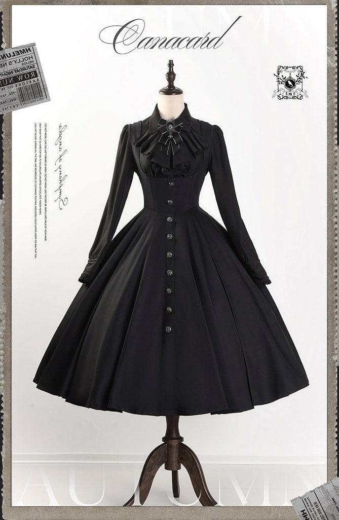 【受注予約11/26まで】Poem of the Dark Night クラシカルジャンパースカート・単品