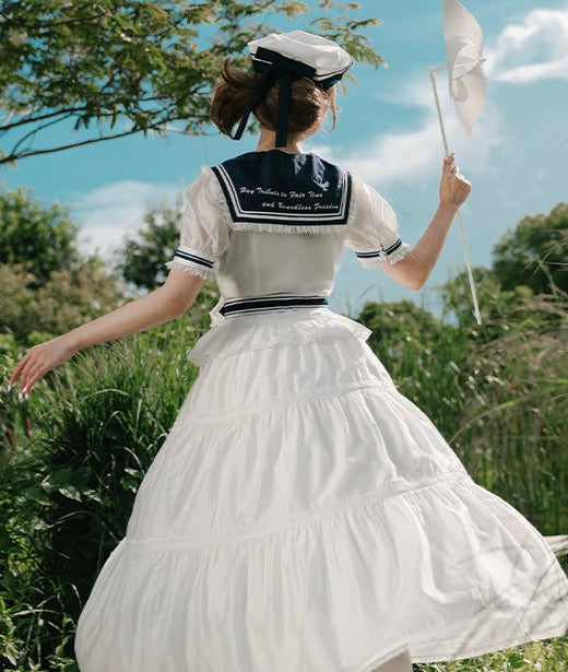 【受注予約8/31まで】Boundless Freedom マリンテイストスカート