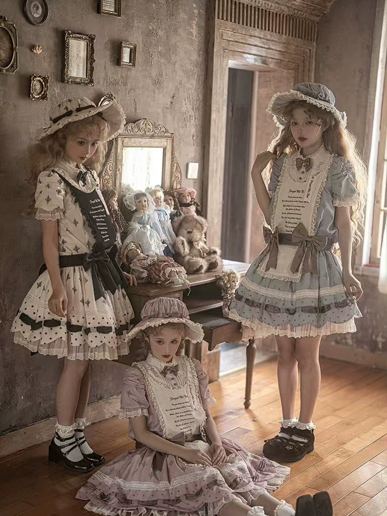 [Only available when purchased together] Dot Doll hats, sleeves and other accessories