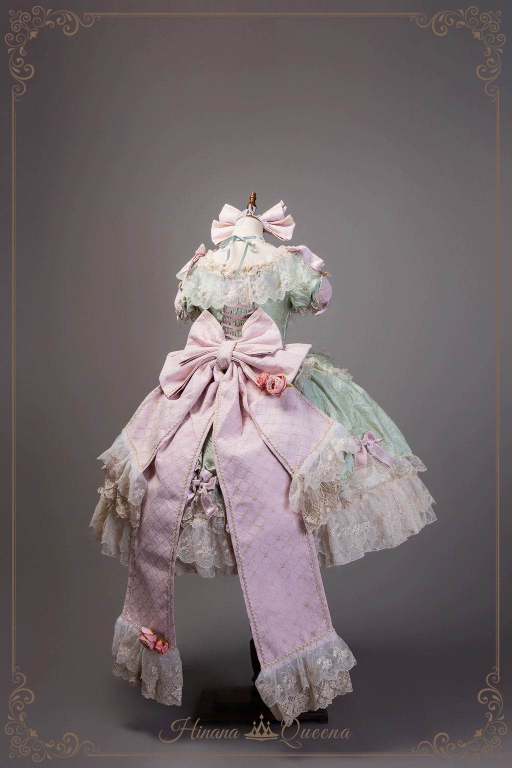 Mirror Snow White プリンセススイートドレス・パステルグリーン