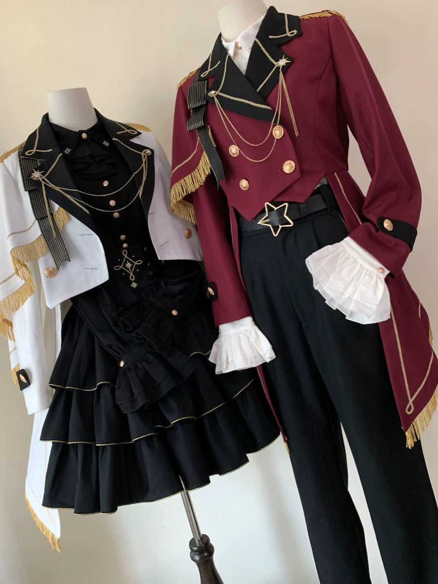 [Sale period has ended] Hoshimezuya long pants with belt