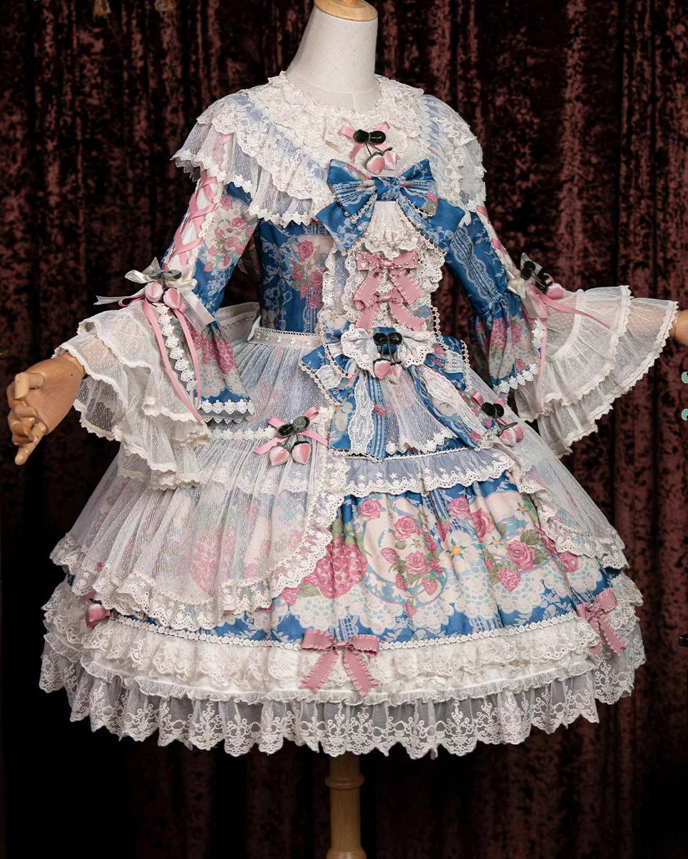 【受注予約11/12まで】 Porcelain Strawberry プリンセスドレス