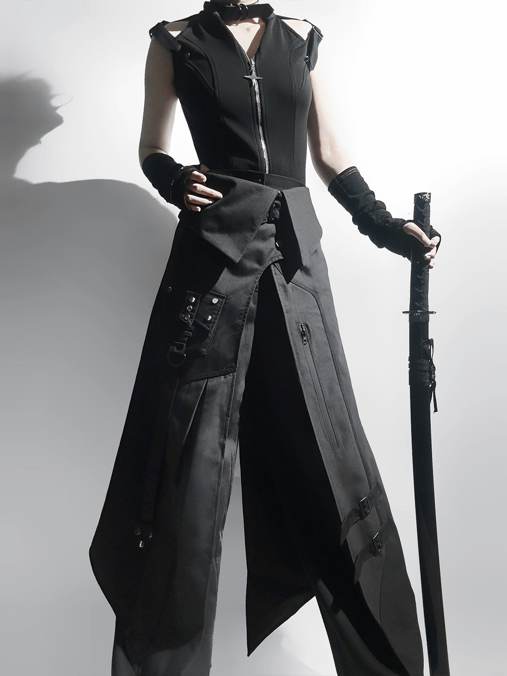 Knight Blade ダブルベルトロングパンツ4点セット