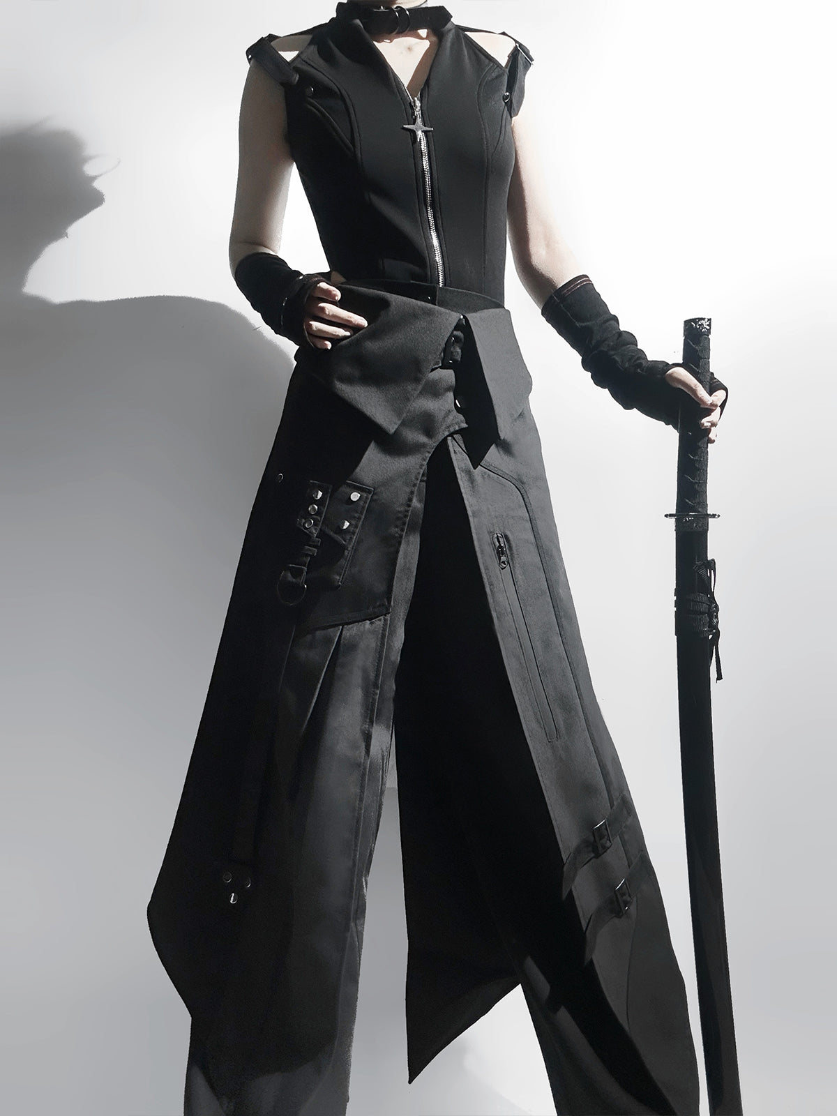 Knight Blade ダブルベルトロングパンツ4点セット