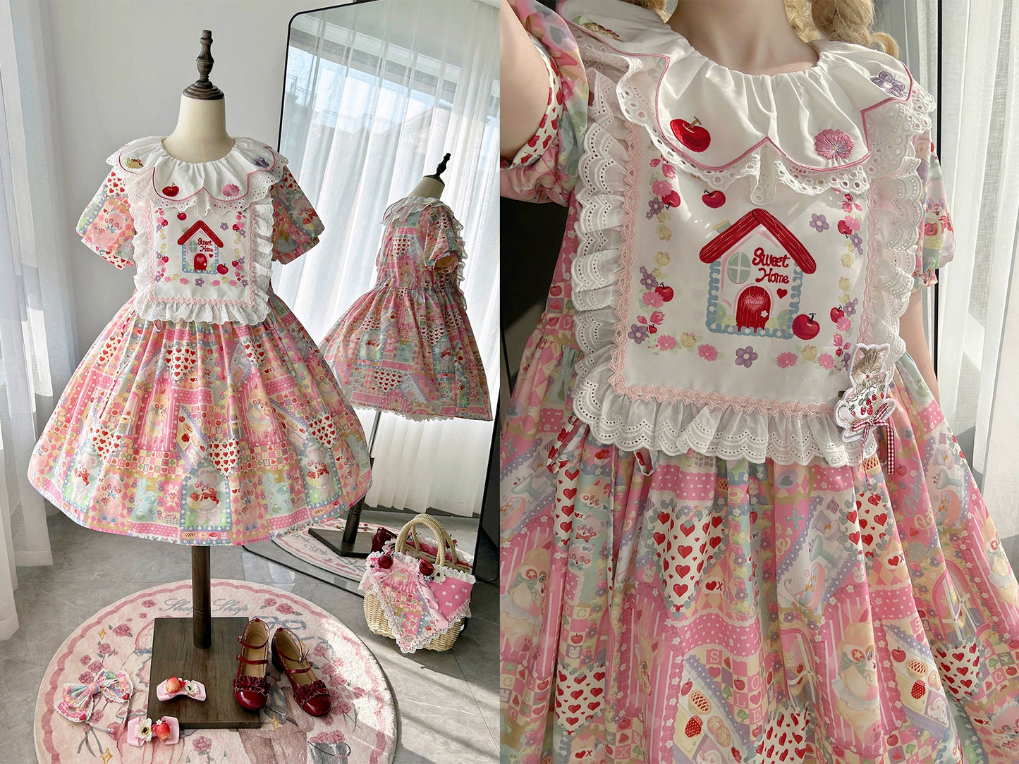 Sweet Home Fairytale Bib Dress