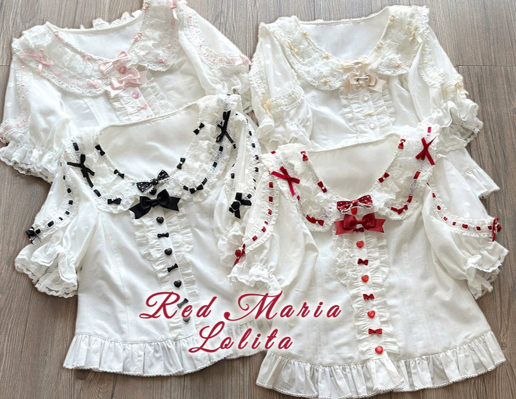 【受注予約5/28まで】Melty Dessert 半袖ブラウス