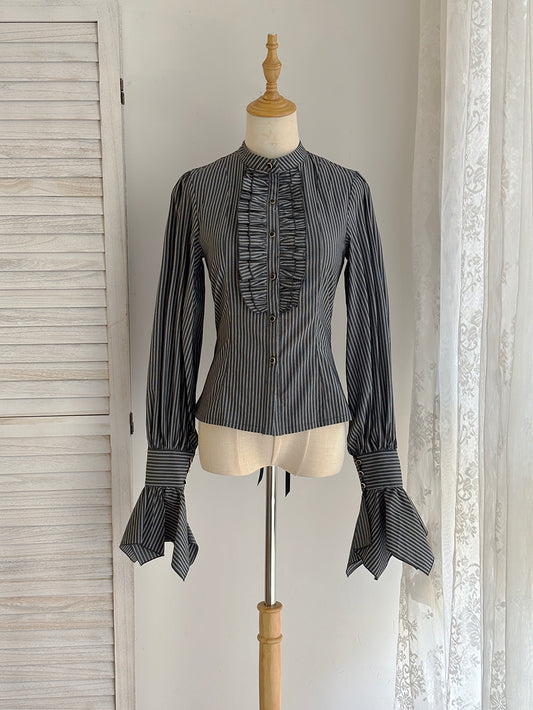 【受注予約1/7まで】領主貴族のゴスロリ フリルブラウス