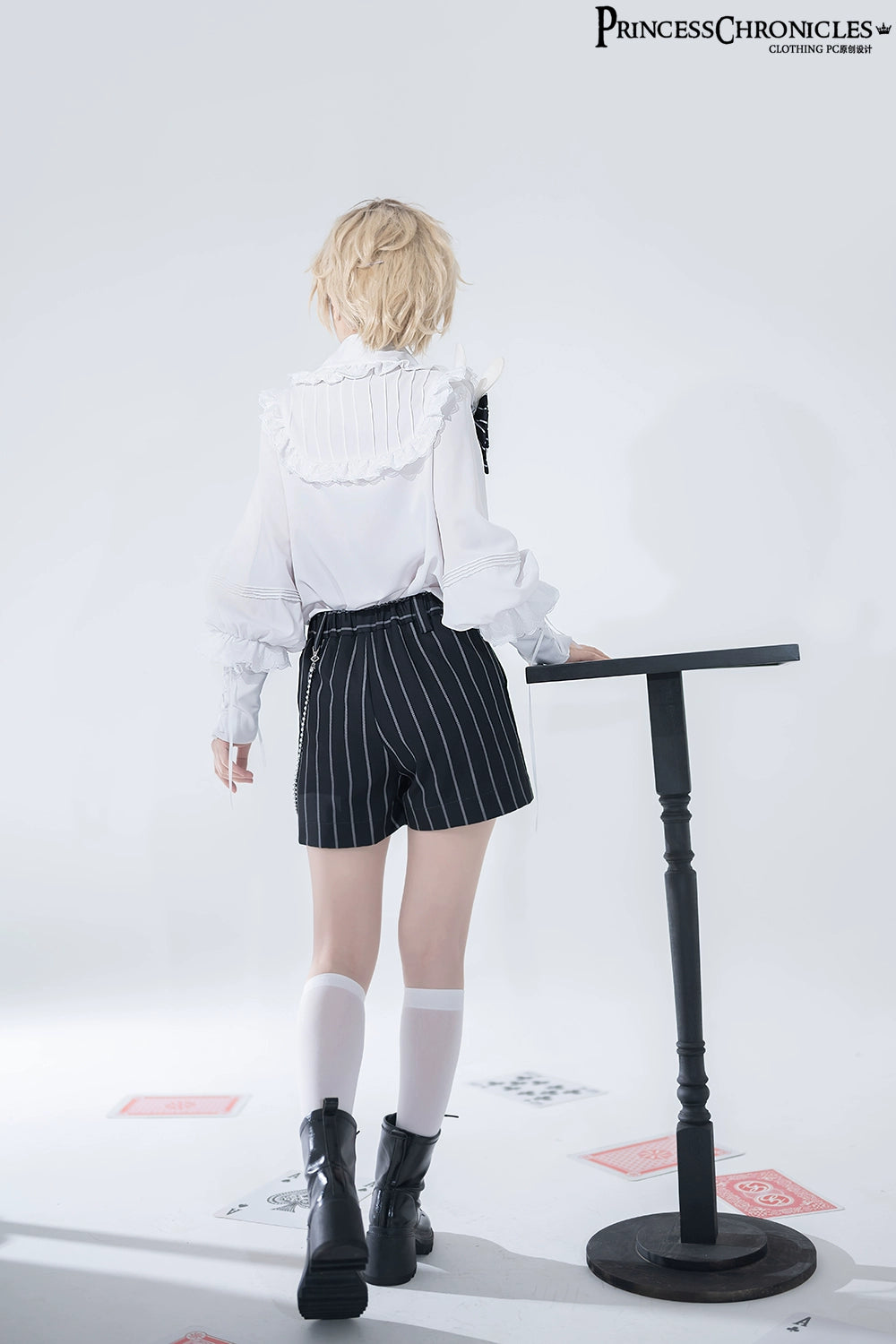 【予約販売】Rabbit Theater Checkerboard ショートパンツ