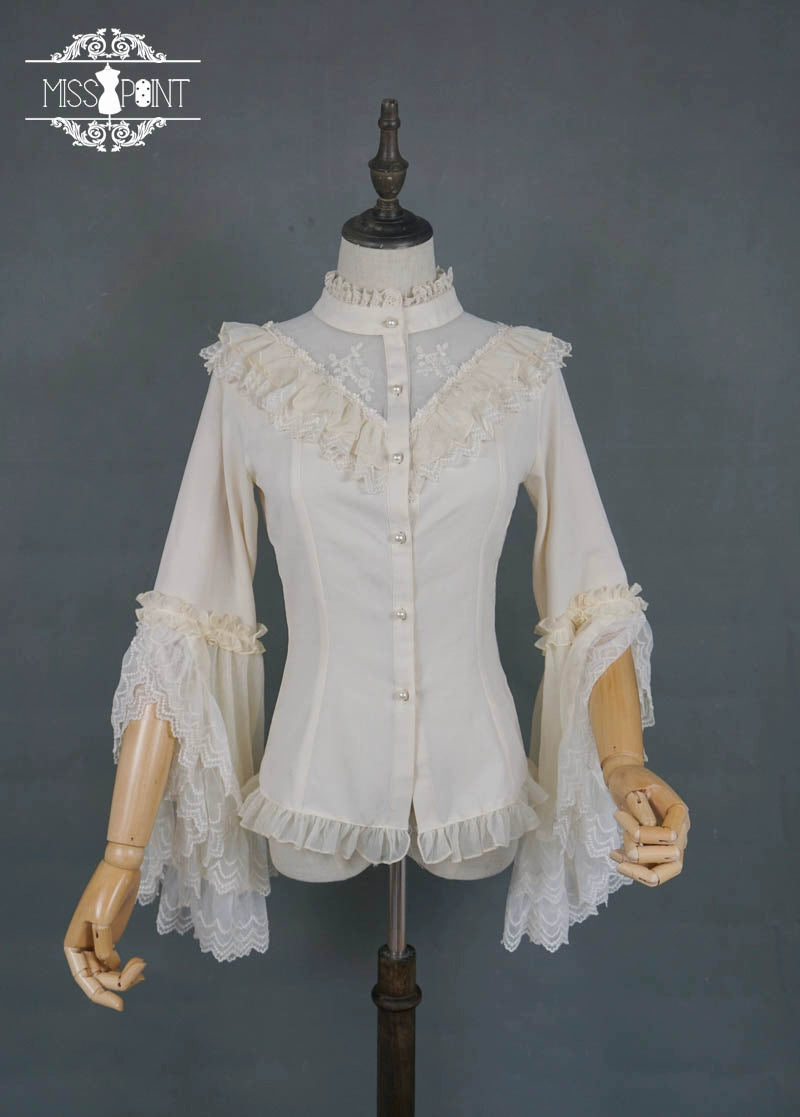 【受注予約9/25まで】Noble Garden 姫袖ブラウス