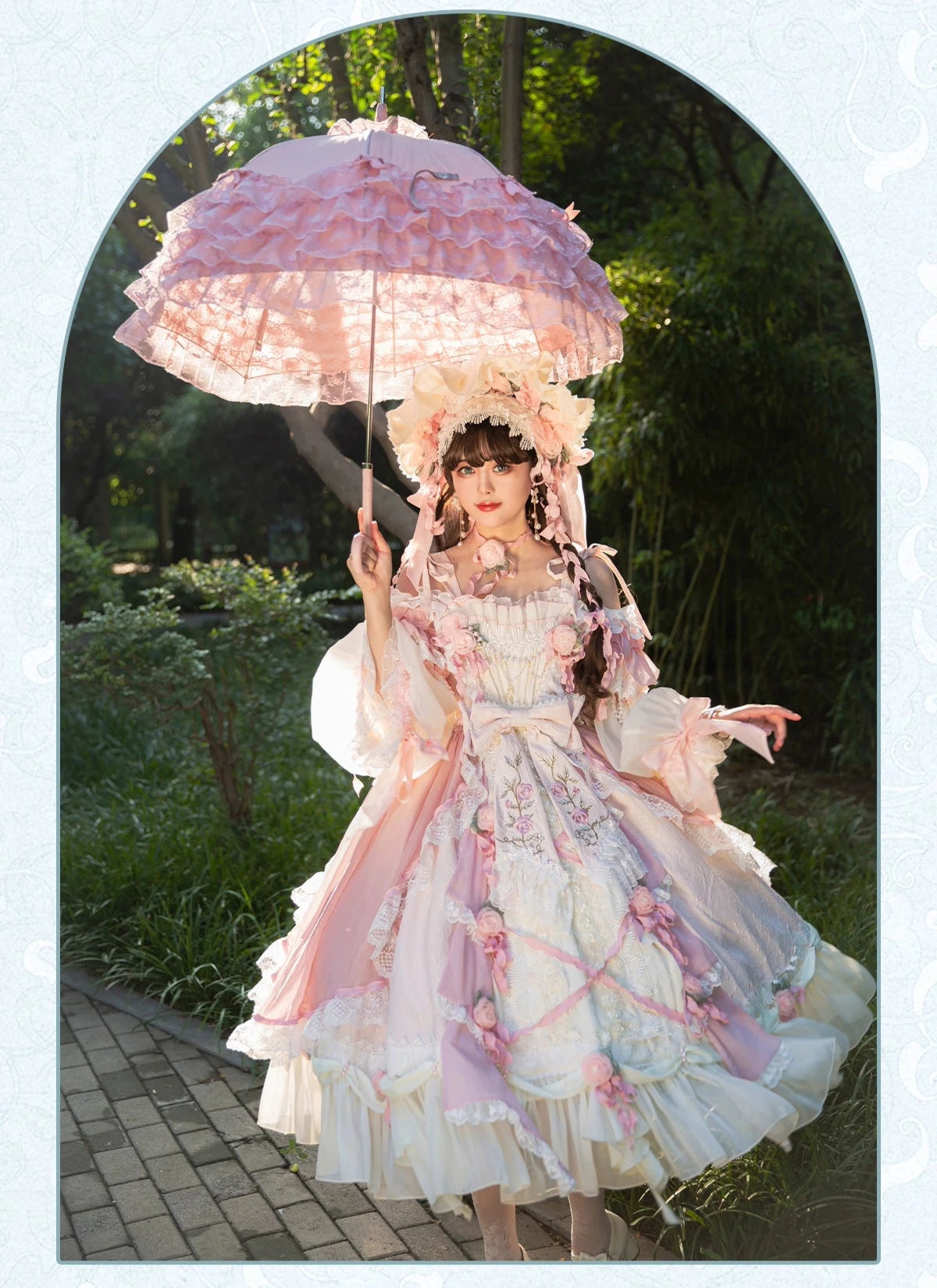 [Pre-orders available until 9/8] Sensou Houtei Luxury Princess Dress Full Set