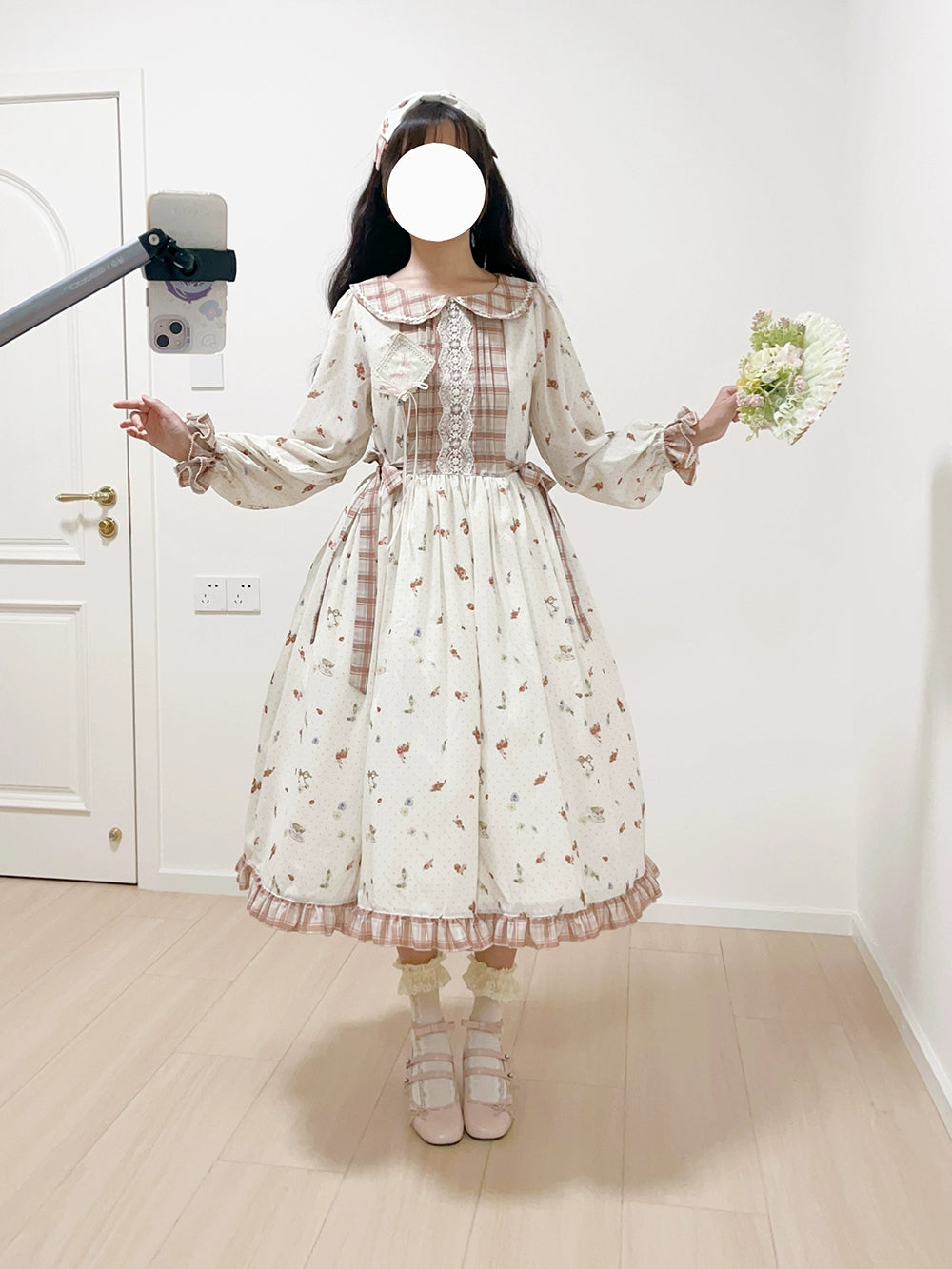 [Pre-order] Autumn Pleasure Round Collar Dress