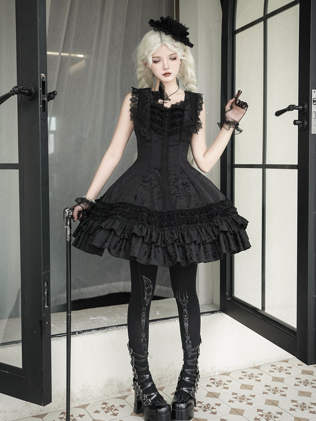 CATCOCOON ジャンスカ 黒 CATCOCOON ジャンスカ 黒