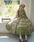 [Pre-order] Gardening Sunflower Luxury Dress