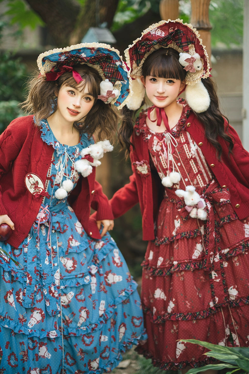 【予約販売】Sweet Berry Rabbit ニットカーディガン