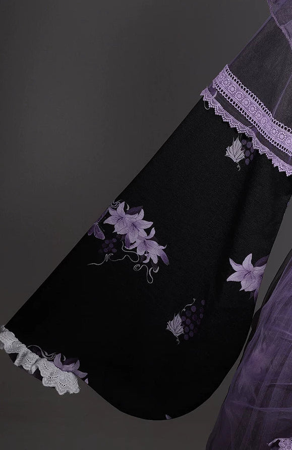 Purple Silk Lily 華ロリドレスセット