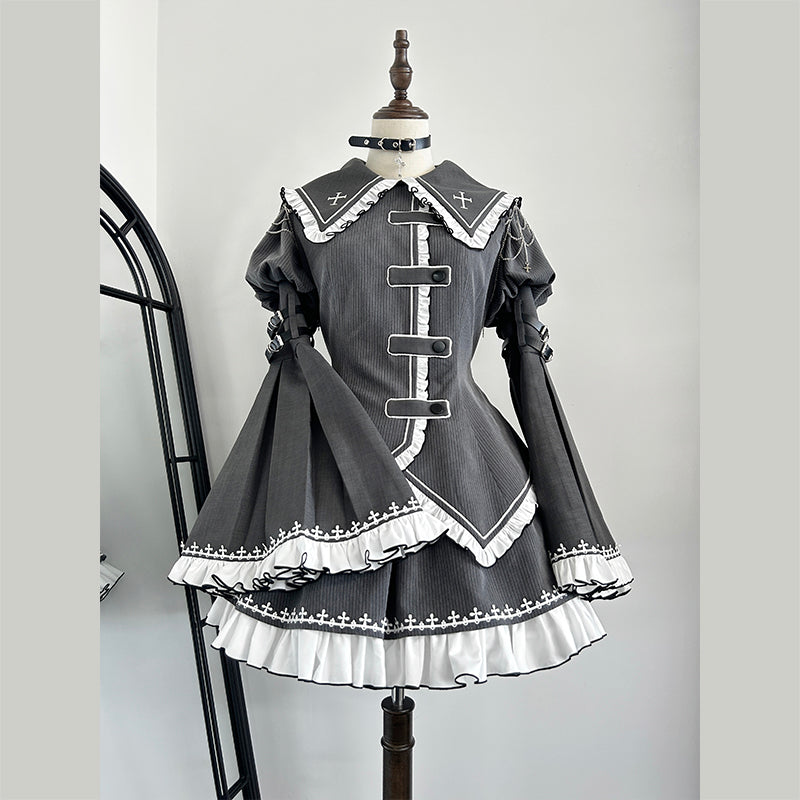 Cross Belt 制服風ゴシックセットアップ