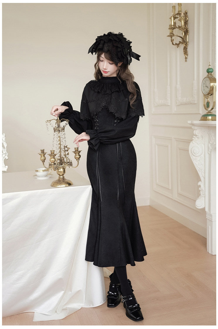 【予約販売】Nocturne Veil マーメイドロングワンピース