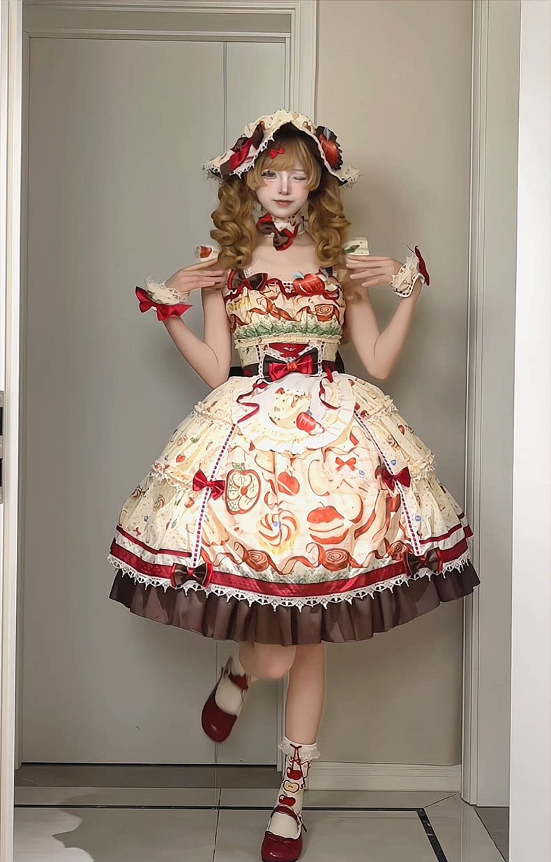 Maple Apple Tart 甘ロリジャンパースカート