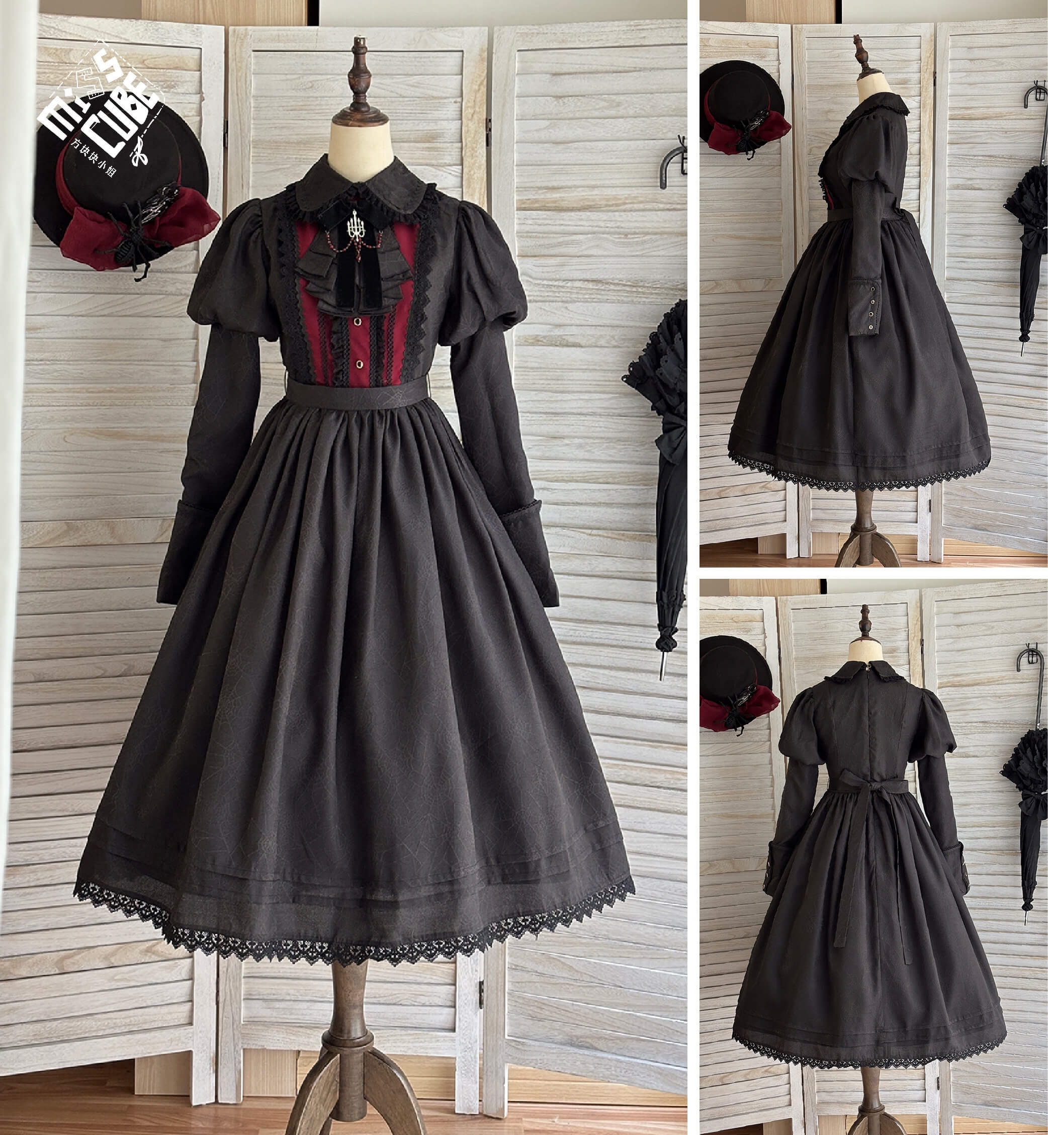 予約販売】Blood Night Lantern Master ジャガードワンピース