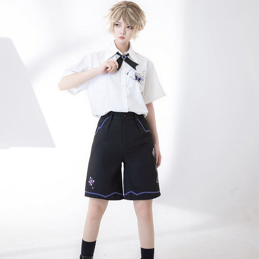 [Sale period has ended] Prince style playing card pattern shorts