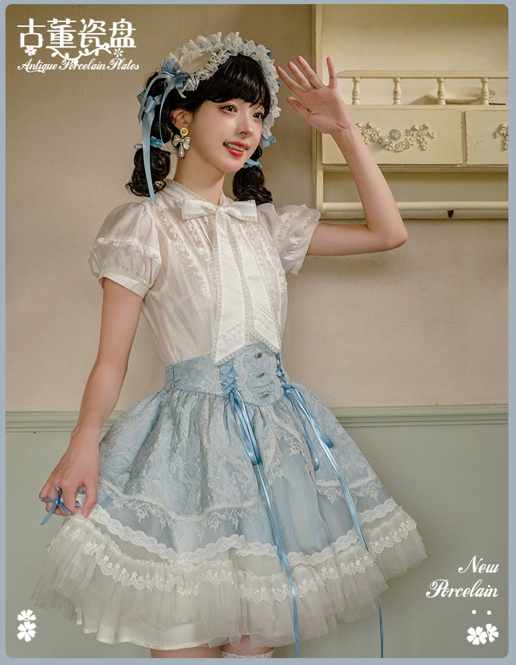 Antique Porcelain Plates スカート