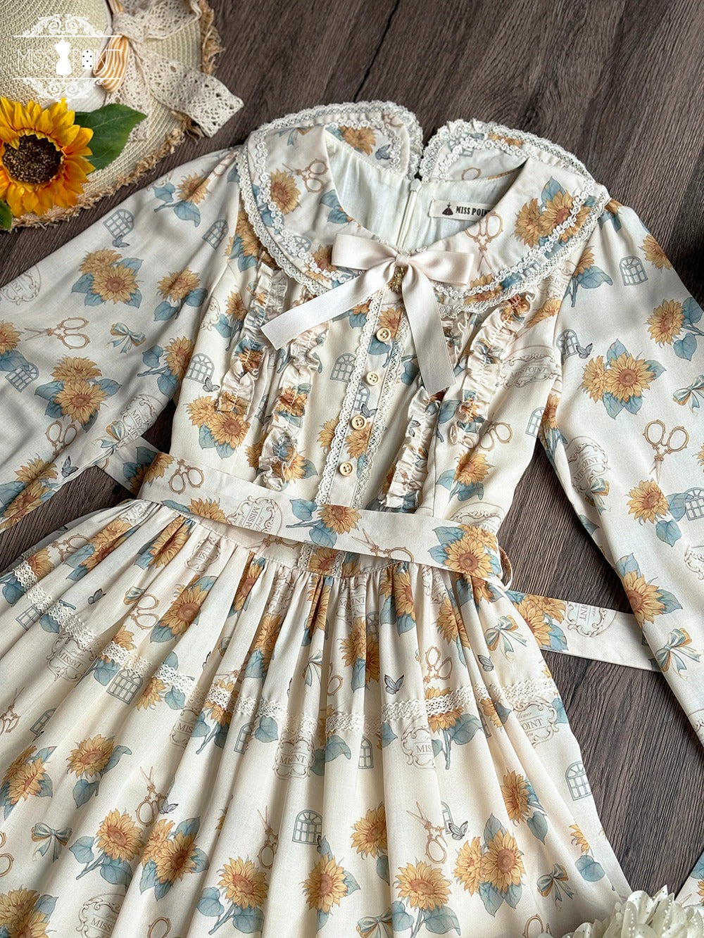 【予約販売】Gardening Sunflower デイリーワンピース