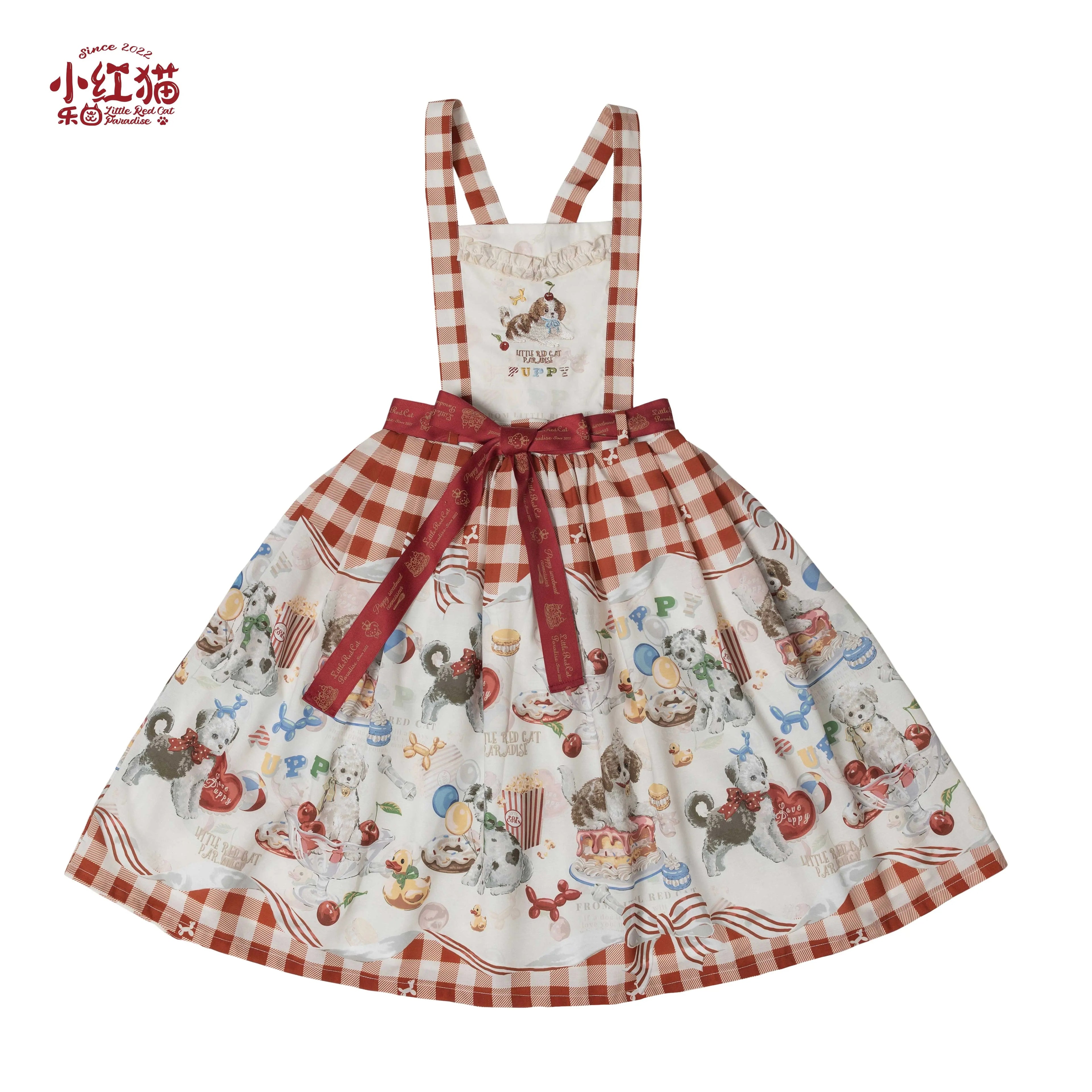 Puppy Patissier 2wayサロペットスカート