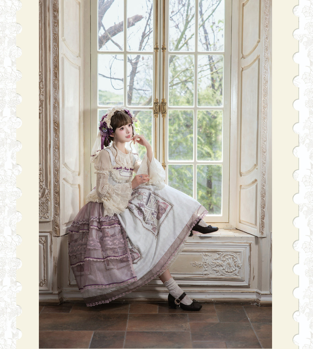 【受注予約6/29まで】Du'erfa Manor クラシカルスカート