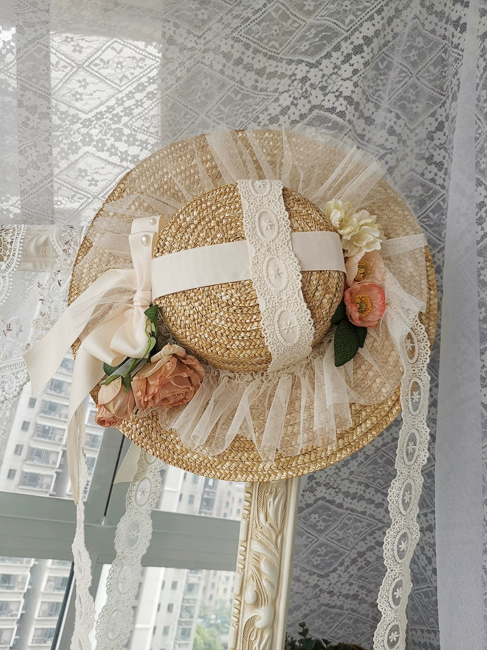 [Only available with simultaneous purchase] Rose Song hats, corsages and other accessories